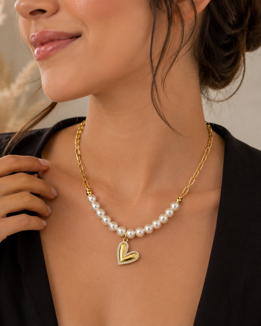 Codena de Oro / Cadena oro / Medalla de Corazon